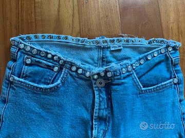 Jeans parasuco donna con brillantini