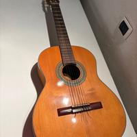 chitarra vintage H. Aldaz in legno d'acero 