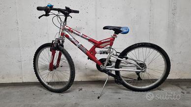 Bicicletta MTB 24" Masc bike ammortizzata