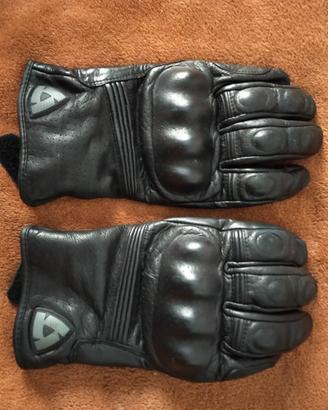 Guanti moto pelle estivi rev'it nero