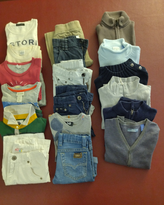 Abbigliamento bambino taglia 4/5 anni