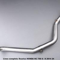 Linea completa /Scarico HONDA NC 750 S / X 2014 24