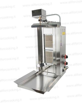 Macchina kebab a gas