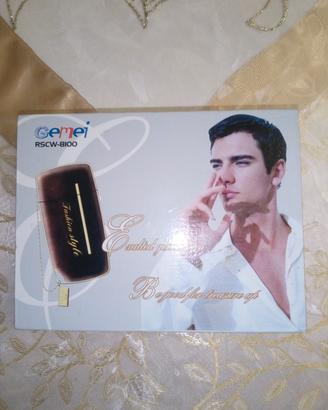 Rasoio Elettrico Ricaricabile Gemei Vintage