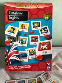 Gioco inglese learn + fun   5 -8 anni