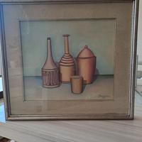 2 quadri SORIANI 1977 olio su tela 