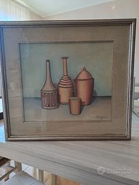 2 quadri SORIANI 1977 olio su tela 