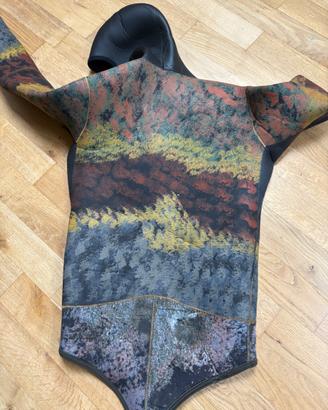 Giacca muta 7 mm Tecnoblu mimetica