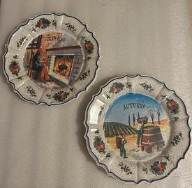 Piatti decorativi vintage