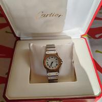 cartier santos octagon acciaio e oro