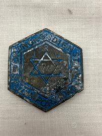 Distintivo Polizia Ghetto Ebraico - IIWW