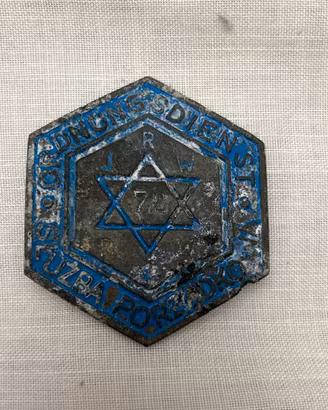 Distintivo Polizia Ghetto Ebraico - IIWW