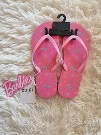 Infradito donna rosa con stampa Barbie - NUOVI.