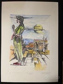 Litografia “Piazza Duomo Forli”  29/40