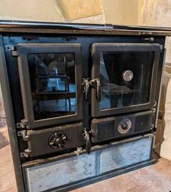 Termo cucina a legna NORDICA “Termo Rosa” 15,5 kW