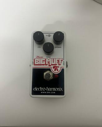 Electro Harmonix Nano Big Muff + scatola e manuali