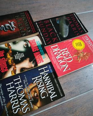 Bibliografia completa Thomas Harris (5 libri) in l