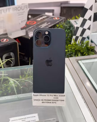 Apple iPhone 15 Pro Max 256GB - UNICO IN PROMO