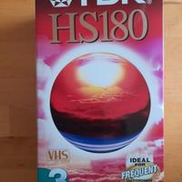 3 VHS Videocassette TDK HS180 3 Pack sigillate