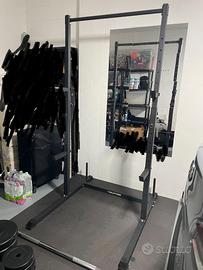 Rack / Gabbia per trazioni, squat, bilanciere