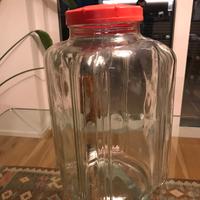 Vaso in vetro anni 60