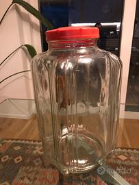 Vaso in vetro anni 60