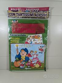 Albo Creativo Cenerentola Adesivi Attacca
