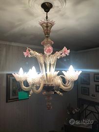 lampadario murano
