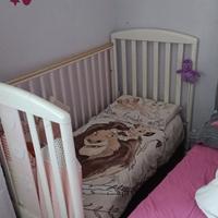 lettino pali bambina 