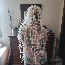 Abito da sposa in seta vintage