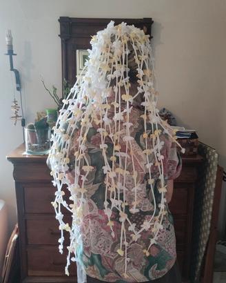 Abito da sposa in seta vintage