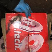 Dischi anteriori per Fiat punto, evo van Opel adam