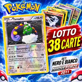 Lotto 38 Carte Pokémon Nero e Bianco 2011 Holo