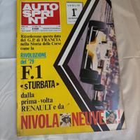 RIVISTA AUTOSPRINT N.27 ANNO 1979 G.P. FRANCIA