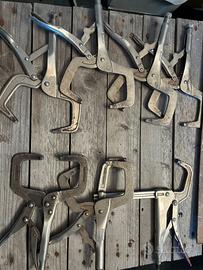 7 pinze autobloccanti Wurth e Bessey