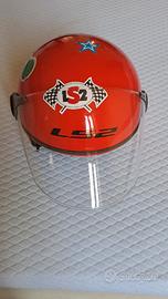 casco jet da moto per bimbo