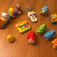 Set giochi 12-24 mesi: sonori, trenino, animali