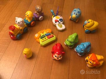 Set giochi 12-24 mesi: sonori, trenino, animali