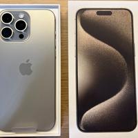 IPHONE 15 PRO 256GB NUOVO