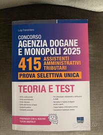 Libro concorso agenzia dogane e monopoli