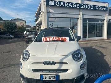 fiat 500x modello dolcevita bianca
