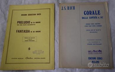 J S BACH Preludio Fa min Fantasia Do min Corale