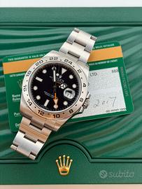 Rolex Explorer II 216570, Full set, Si Permute