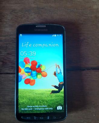Smartphone Samsung Galaxy S4 Active nero sbloccato