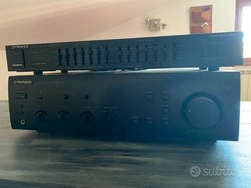 Amplificatore e equalizzatore Pioneer