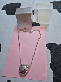 Brillante Bloom collana donna a cuore