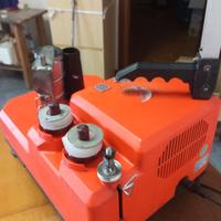 Bobinatore elettrico per rocche lana-cotone