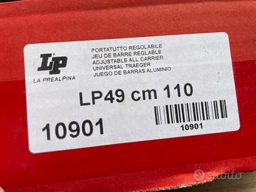 Barre portatutto La prealpina LP 49 110cm