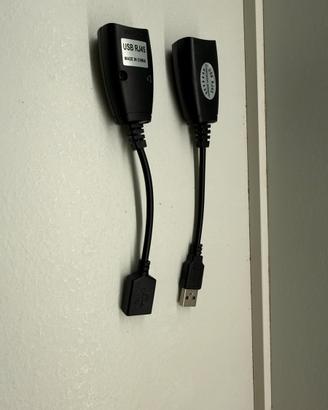 Coppia Extender USB su RJ45