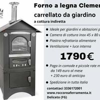 FORNO PORTATILE A LEGNA 'SMART'